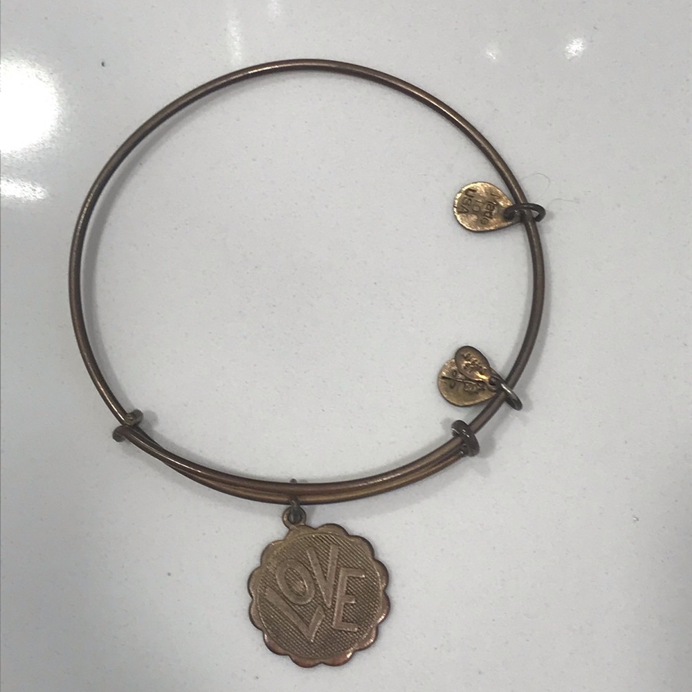 🍀Alex & Ani Gold Love Bangle SPECIAL OFFER BELOW!